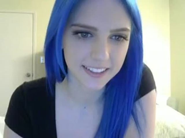 Blue Hair Big Tits 115